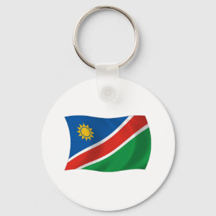 Namibia Flag Keychain