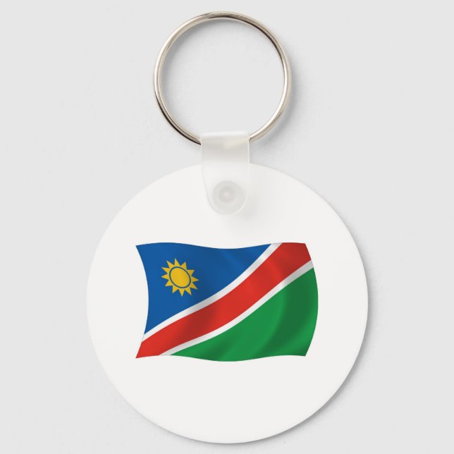 Namibia Flag Keychain (Front)