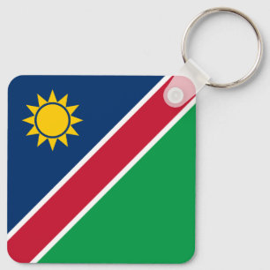 Namibia Flag Keychain