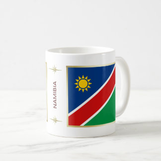 Namibia Flag + Map Mug