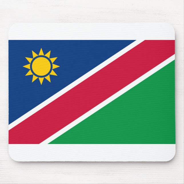 Namibia Flag Mouse Pad (Front)