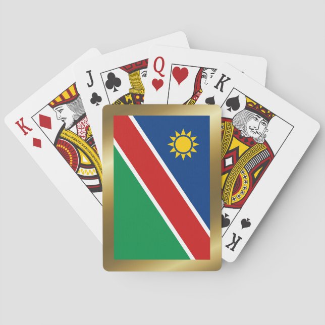Namibia Flag Playing Cards (Back)