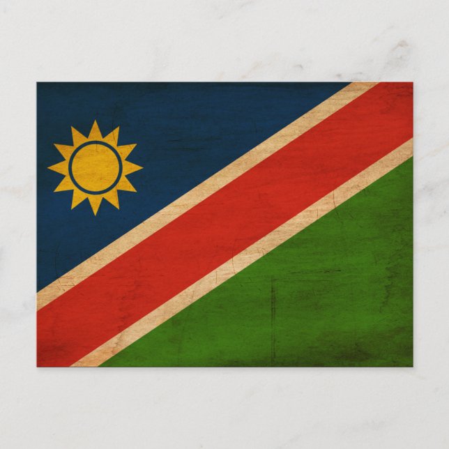 Namibia Flag Postcard (Front)