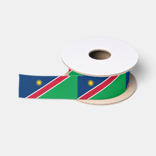 Namibia Flag Satin Ribbon