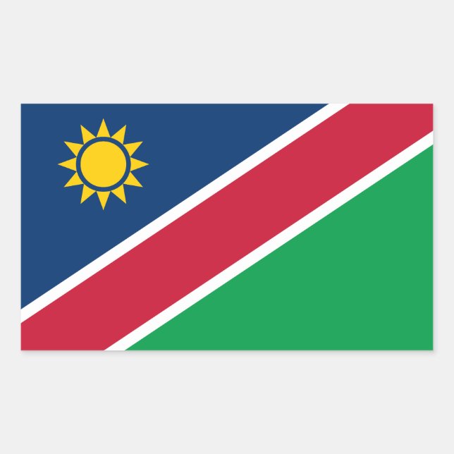 Namibia Flag Sticker (Front)