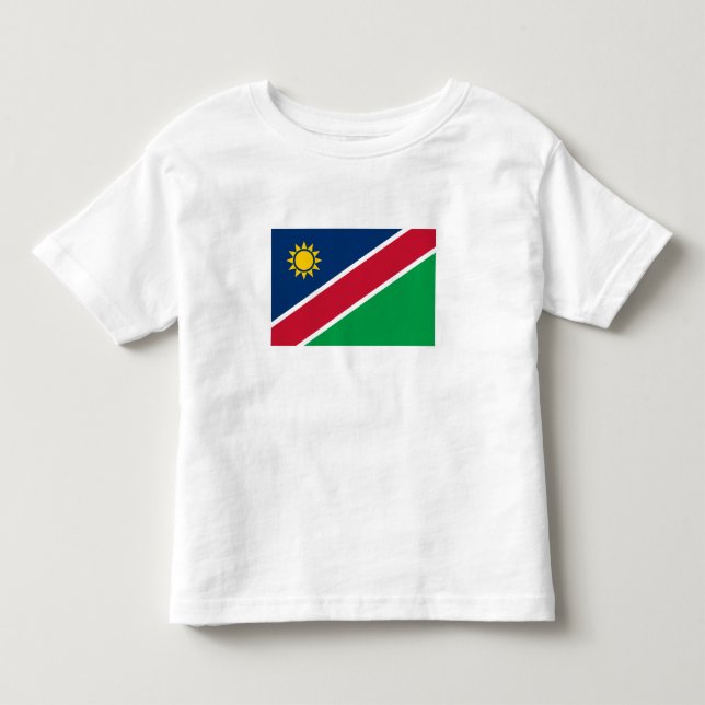 Namibia Flag Toddler T-shirt (Front)