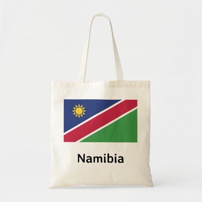 Namibia Flag Tote Bag (Front)