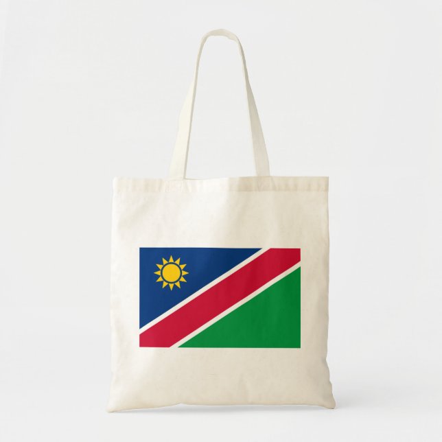 Namibia Flag Tote Bag (Front)