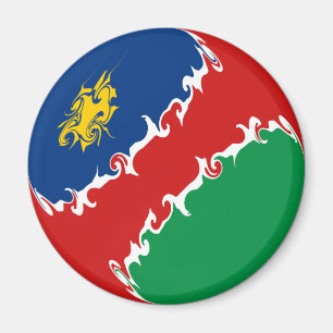Namibia Gnarly Flag Magnet