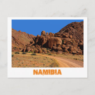 Namibia Koiimasis Ranch Tiras Mountains Landscape Postcard