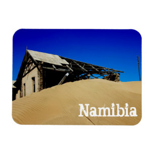 Namibia Kolmanskop House Dune Landscape Ghost Town Magnet