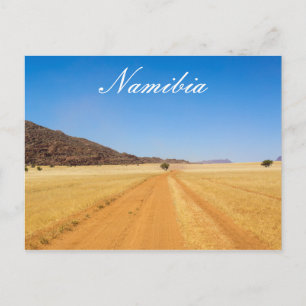 Namibia Marienfluss Savannah Landscape Nature Postcard