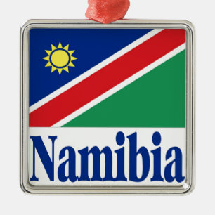 Namibia Metal Ornament