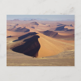 Namibia, Namib-Naukluft Park. Aerial view of Postcard