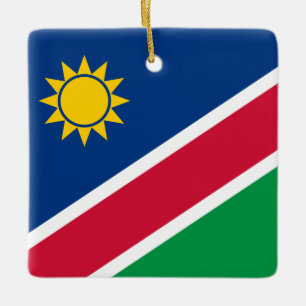 Namibia (Namibian) Flag Ceramic Ornament