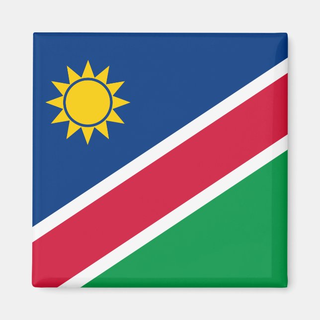 Namibia (Namibian) Flag Magnet (Front)