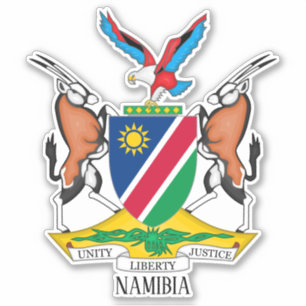 Namibia National Coat Of Arms Patriotic