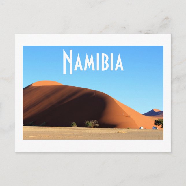 Namibia Sand Dune 45 Landscape Sossusvlei Postcard (Front)