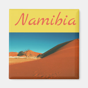 Namibia Sand Dune Landscape View Magnet
