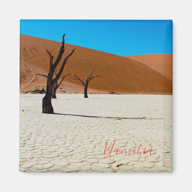Namibia Sand Dunes Landscape Sossusvlei Magnet (Front)