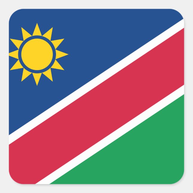 Namibia Square Sticker (Front)