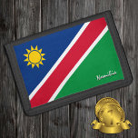 Namibian flag fashion, Namibia patriots / sports Trifold Wallet<br><div class="desc">WALLETS: Namibia & Namibian Flag fashion - love my country,  travel gifts,  grandpa birthday,  national patriots / sports fans</div>