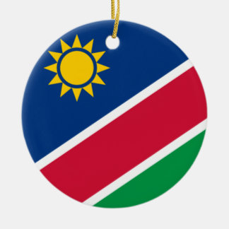 Namibian Flag (Namibia) Ceramic Ornament