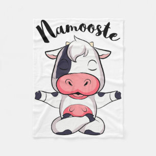 Namoostee Cow Shirt Women Girls Cow Lover Gifts Na Fleece Blanket