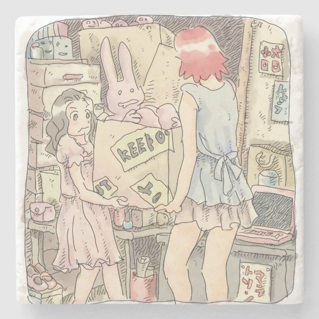 Namoshiji Stone Coaster (Front)