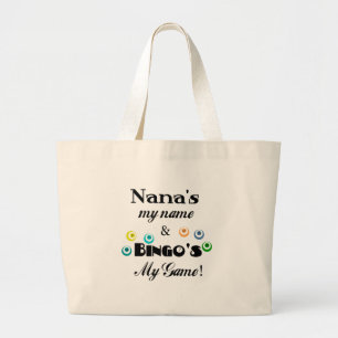 Nana and Bingo Large Tote Bag