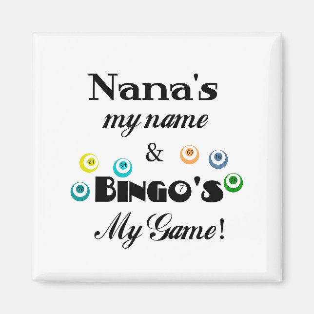 Nana and Bingo Magnet (Front)