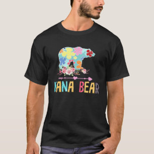 Nana Bear Floral T-Shirt