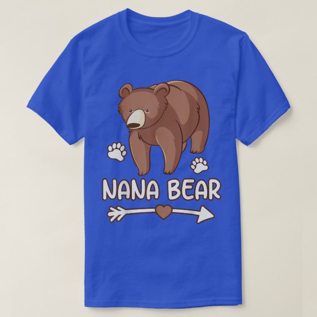 nana bear s, grandma bear shirt for womens  (Design Front)