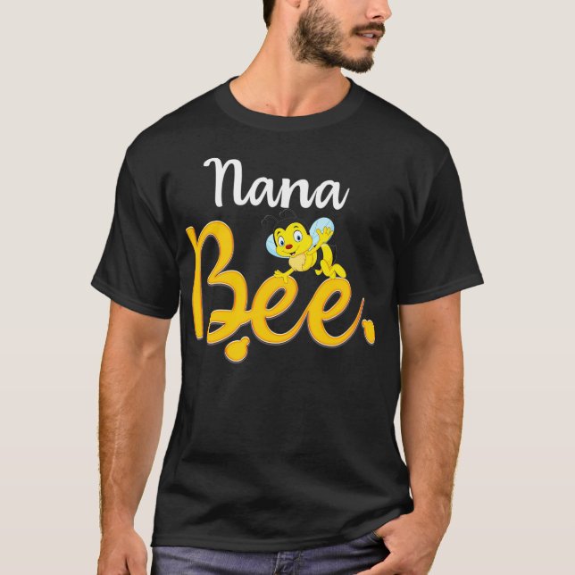 Nana Bee Matching Family First Bee Day Outfits T-Shirt (Front)
