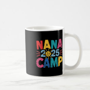 Nana Camp 2025 Family Vacation Summer Camping Crew Coffee Mug