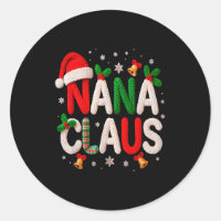 Nana Claus Santa Claus Crochet & Knitting Love