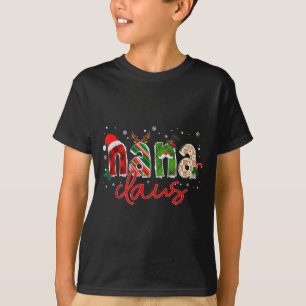 Nana Claus Santa Claus Family Matching Christmas P T-Shirt