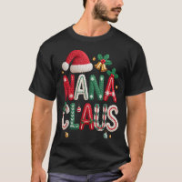 Nana Claus Santa Claus Grandma Family Matching Chr