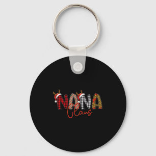 Nana Clause, Nana Christmas Shirt, Nana Santa Clau Keychain