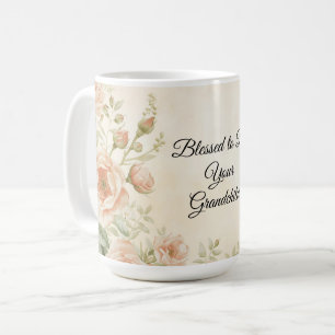 Nana Coffee Floral Grandma Gift Mug