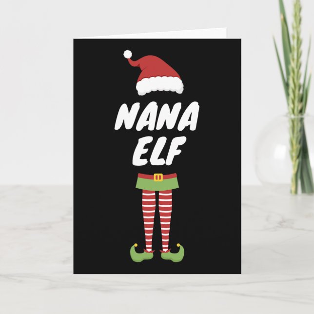 Nana Elf  Card (Front)