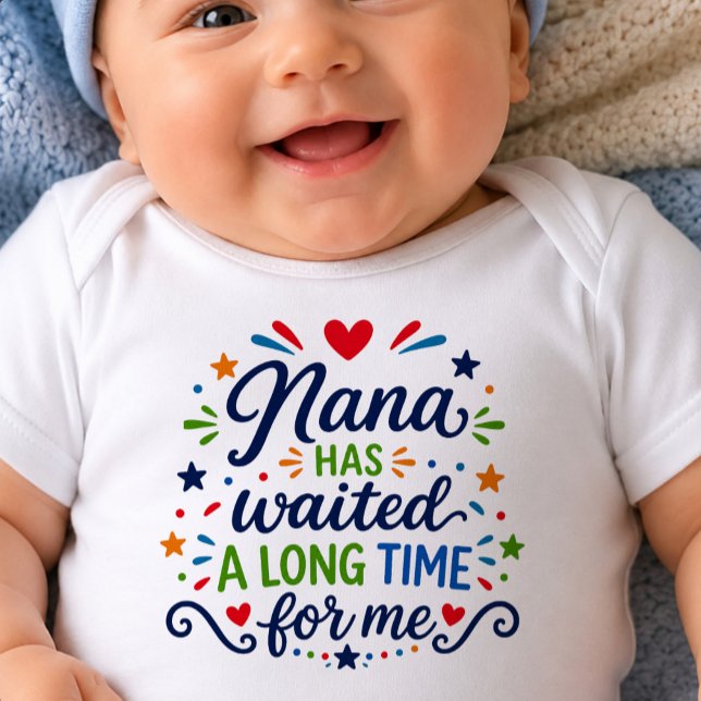 Nana Has Waited Long Time Baby Bodysuit (Creator Uploaded)