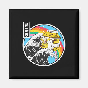 Nana Milk Surfing Kanagawa Wave Kawaii Anime Vapor Magnet