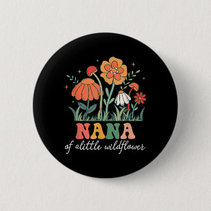 Nana of The Little Wildflower Ba1 2 Inch Round Button