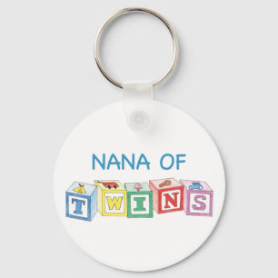 Nana of Twins Blocks Keychain