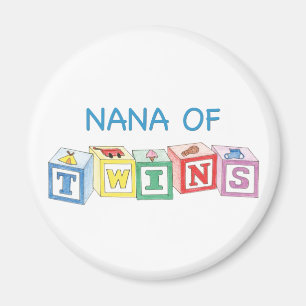 Nana of Twins Blocks Magnet