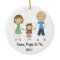 Nana Papa and Me Ornament