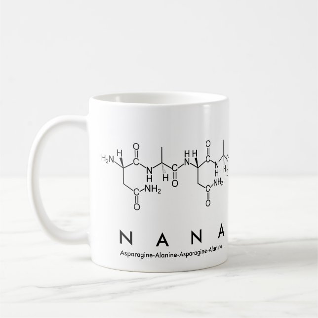 Nana peptide name mug (Left)