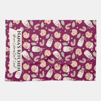 Nana’s Kitchen , Funny Grandmother  Towel