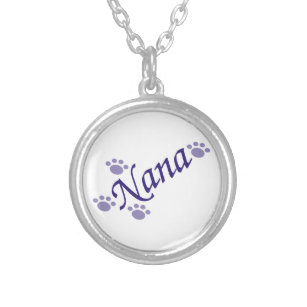 Nana With Paws Necklace